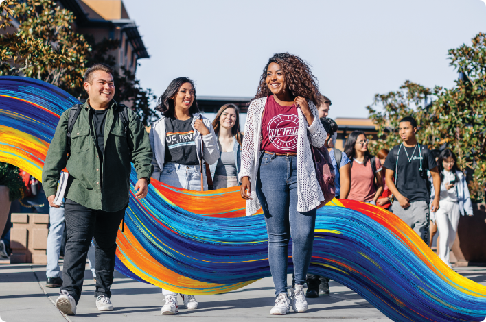 Students wake with a Brilliant Future surge enveloping them.